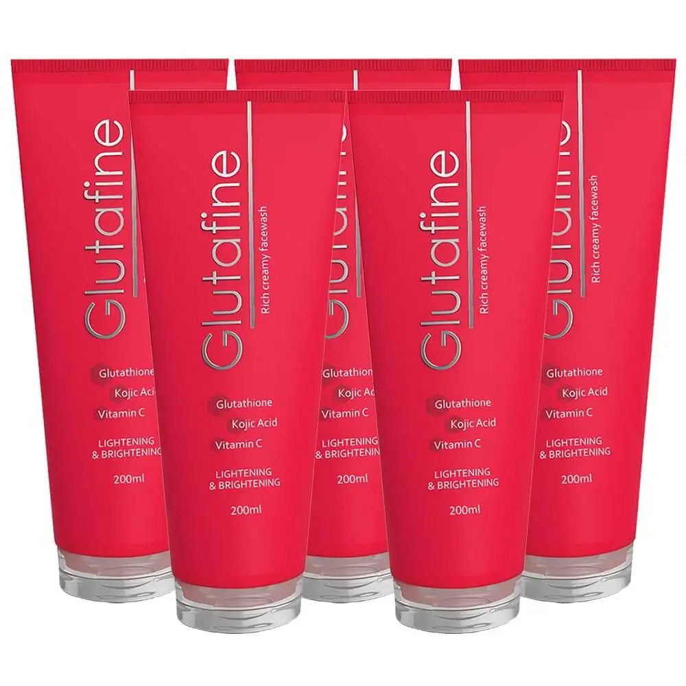 Glutafine Rich Creamy Face Wash,  5 Piece(s)/Pack  for All Skin Type