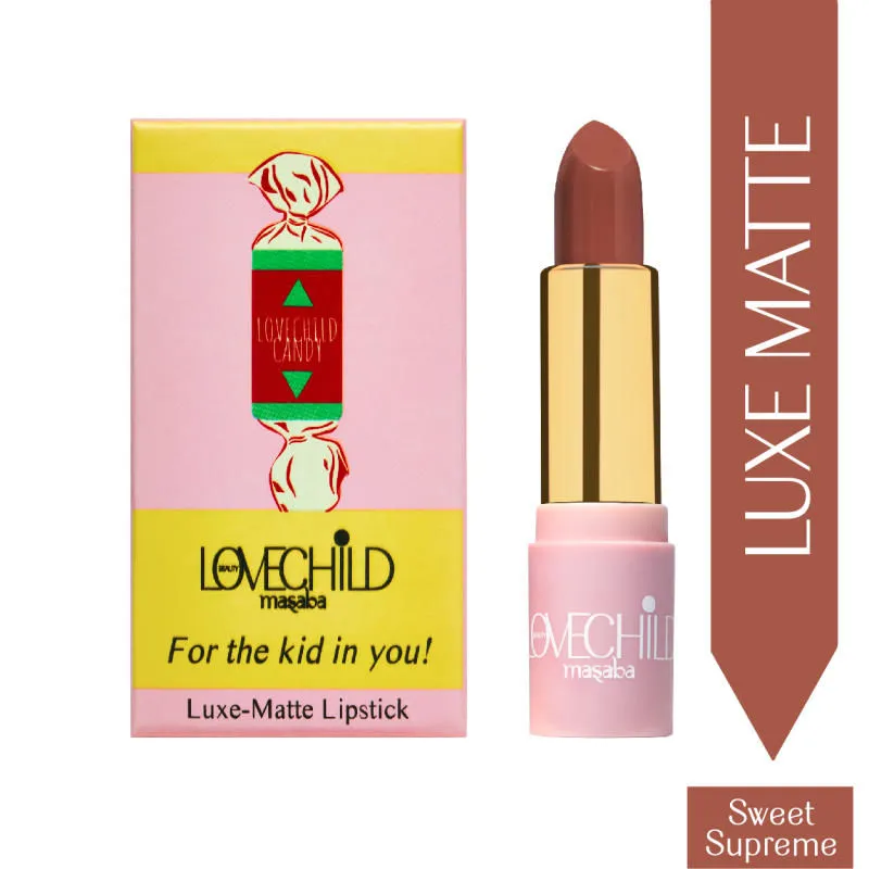 LoveChild Masaba For The Kid In You! Luxe Matte Lipstick - 03 Sweet Supreme