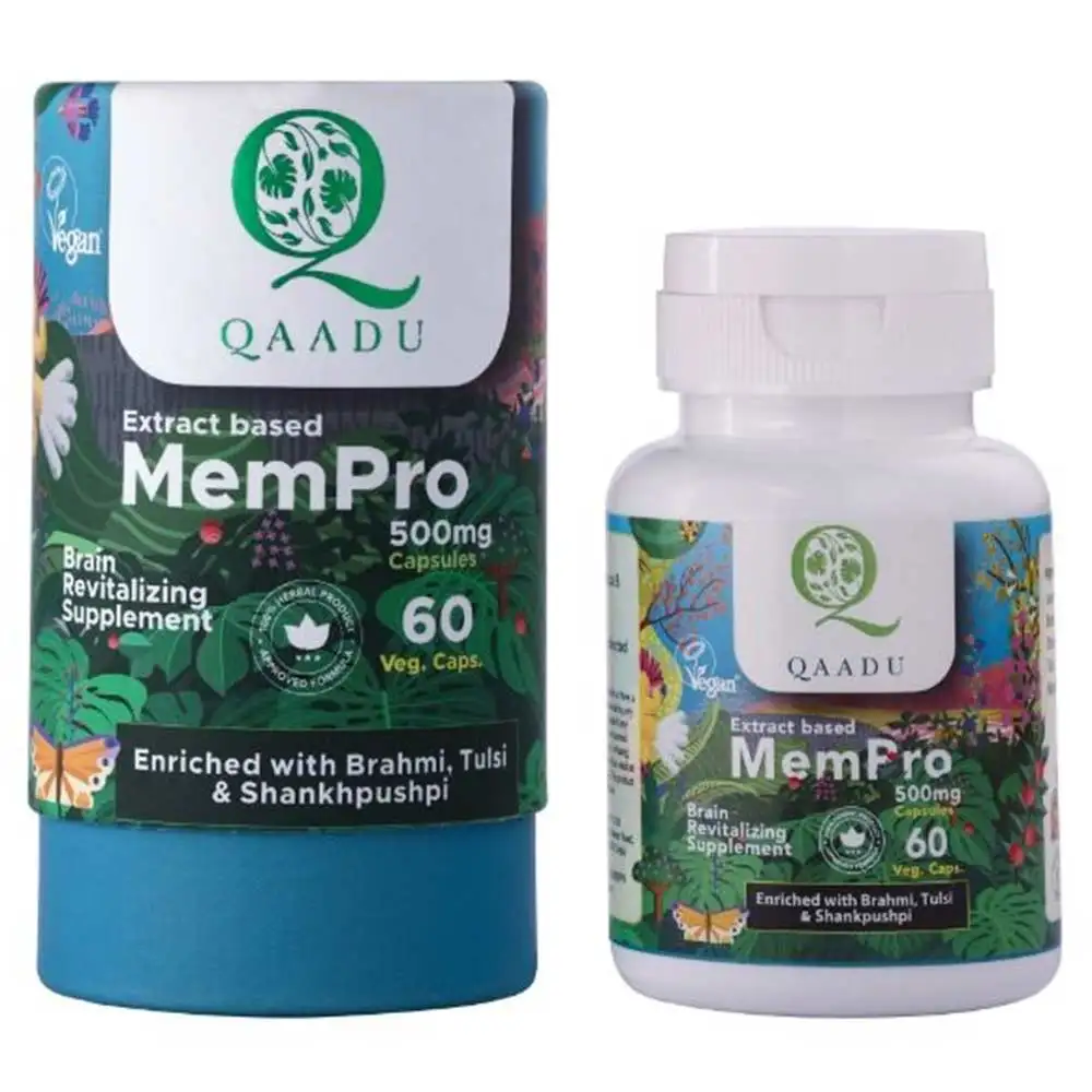 Qaadu MemPro,  60 capsules