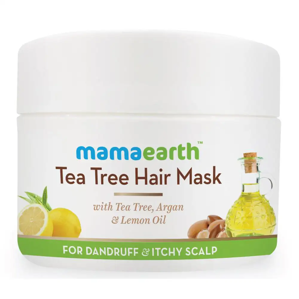 Mamaearth Tea Tree Hair Mask,  200 ml  with Tea Tree and Lemon Oil for Danrduff & Itchy Scalp