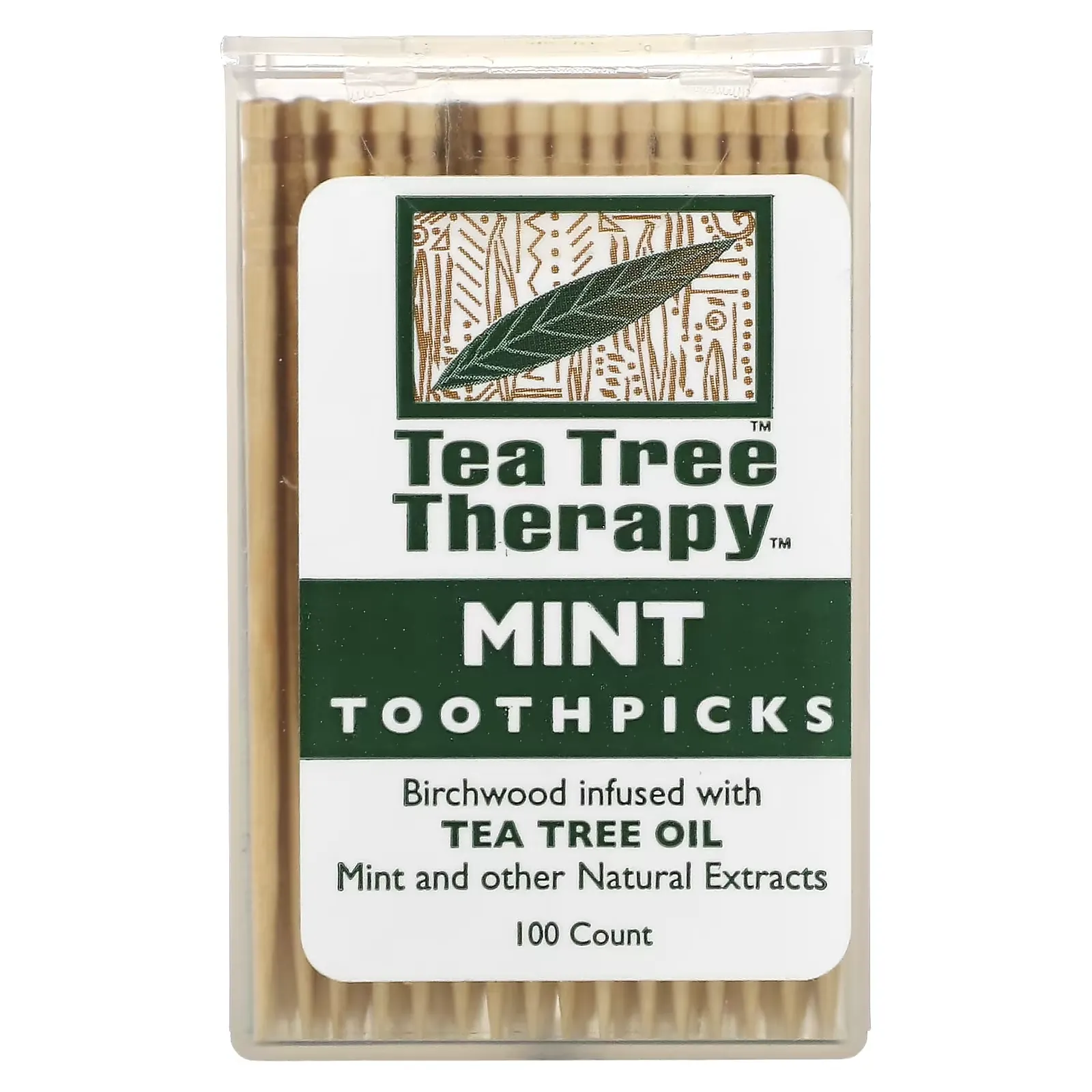 Toothpicks, Mint, 100 Count