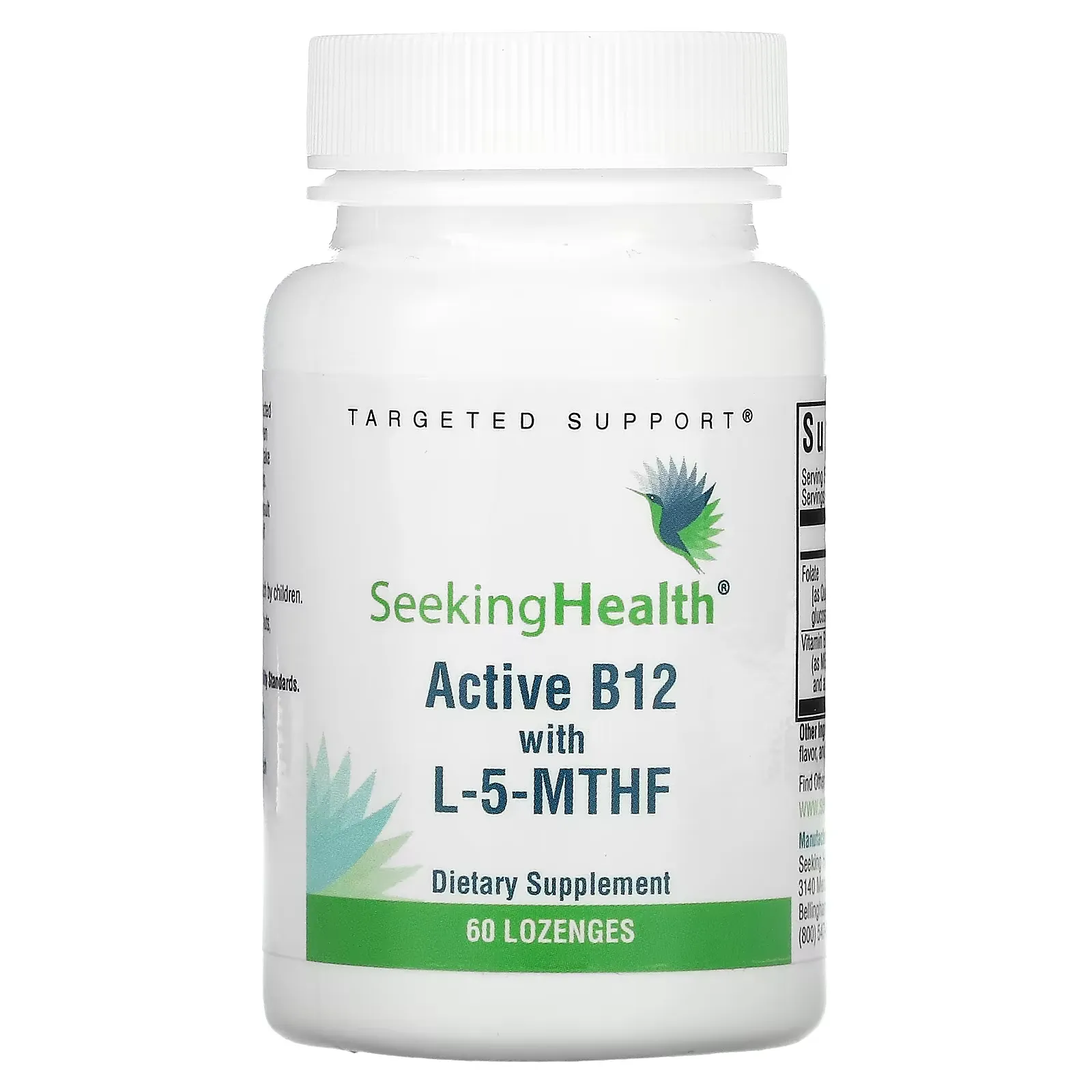 Active B12 With L-5-MTHF, 60 Lozenges