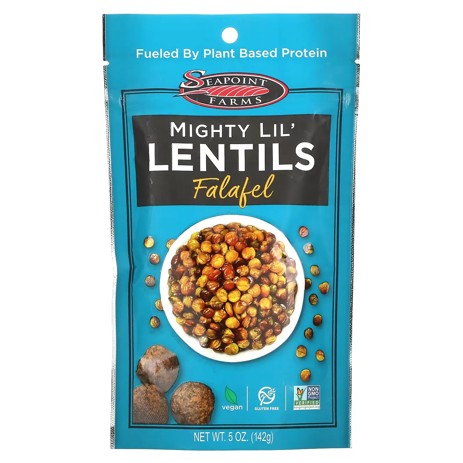 Mighty Lil' Lentils, Falafel, 5 oz (142 g)