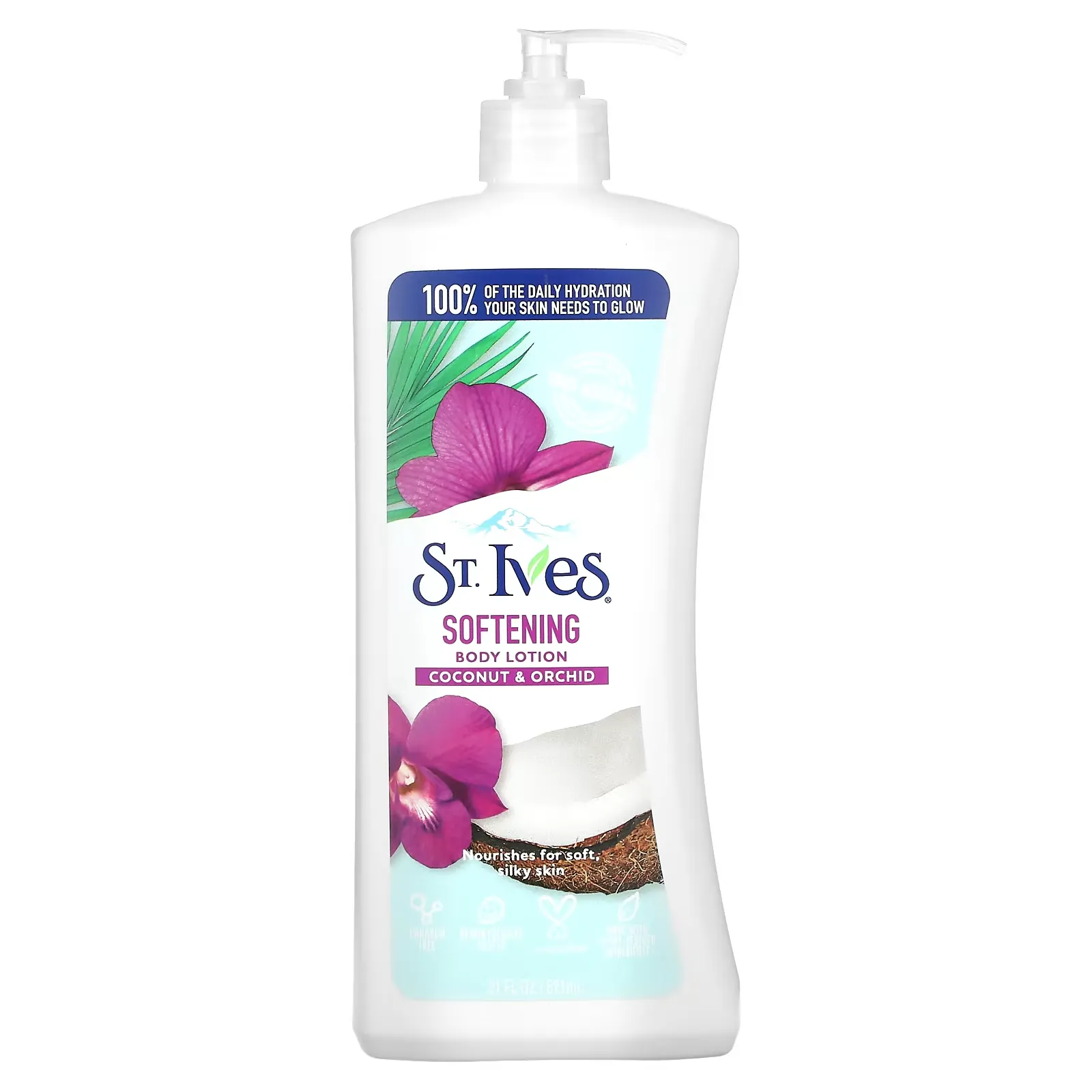 Softening Body Lotion, Coconut & Orchid, 21 fl oz (621 ml)