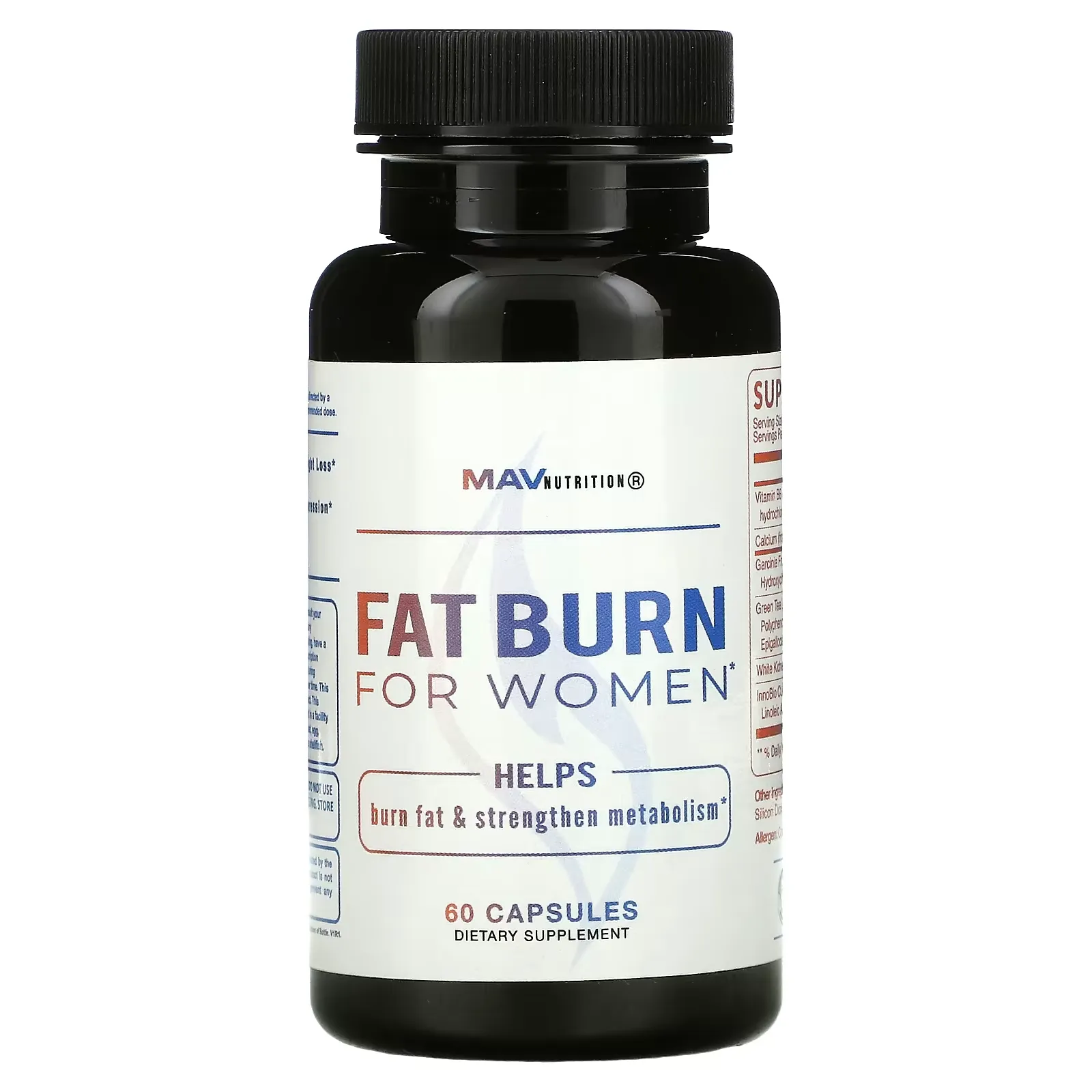 Fat Burn For Women,  60 Capsules