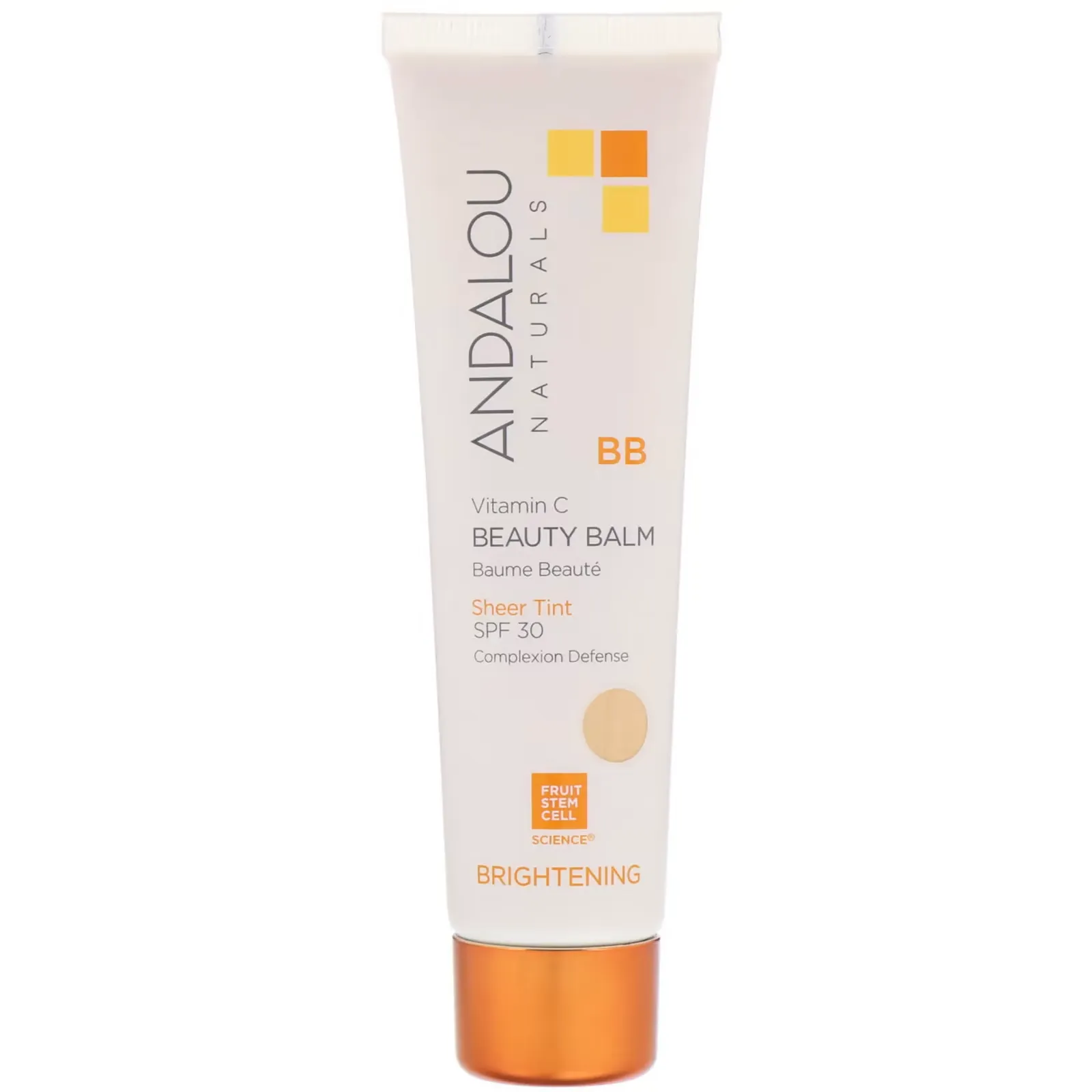 BB Vitamin C Beauty Balm, Brightening, SPF 30, Sheer Tint, 2 fl oz (58 ml)