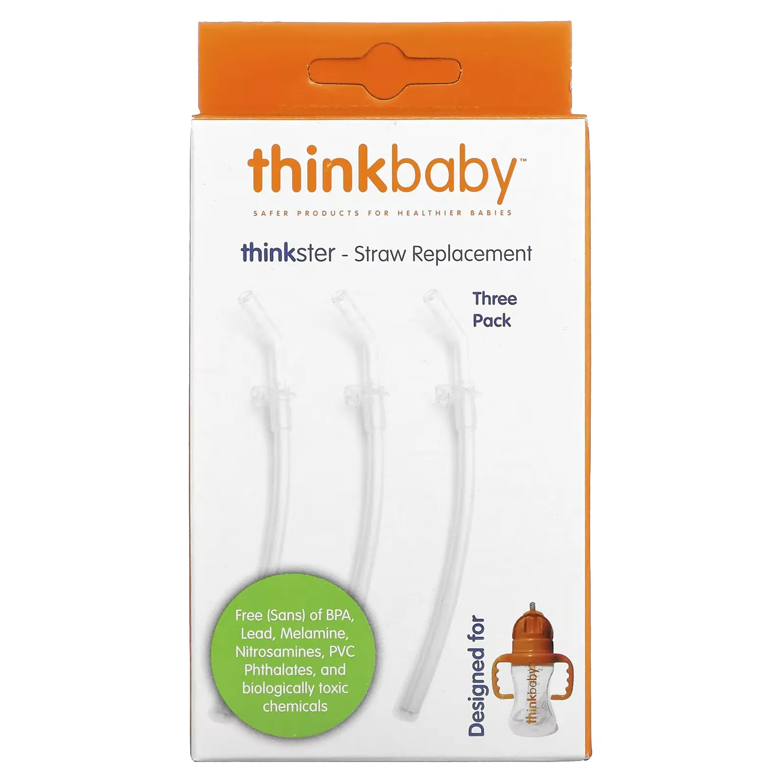 Thinkbaby, Thinkster - Straw Replacement, 3 Pack