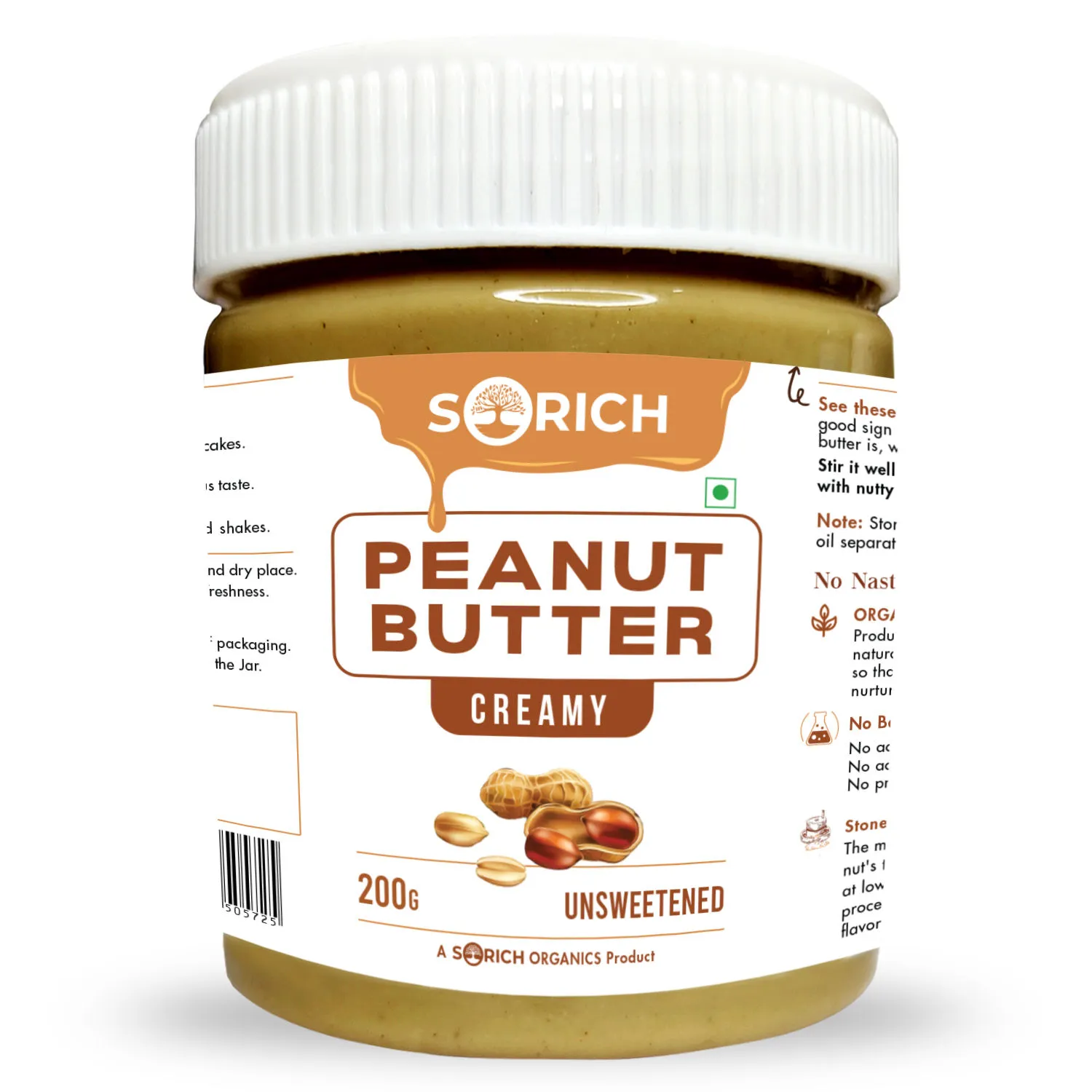 Sorich Organics Peanut Butter Creamy