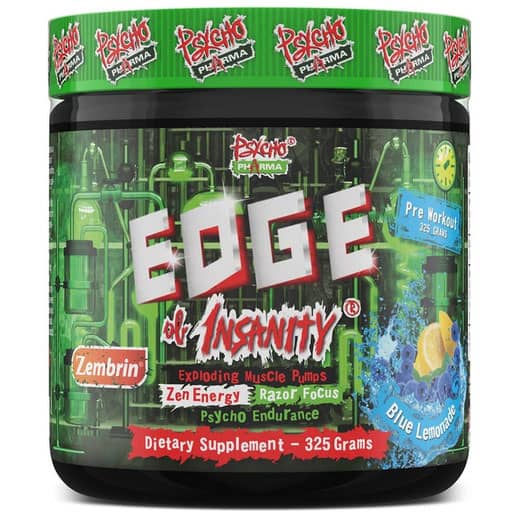 Edge of Insanity Pre Workout - Blue Lemonade