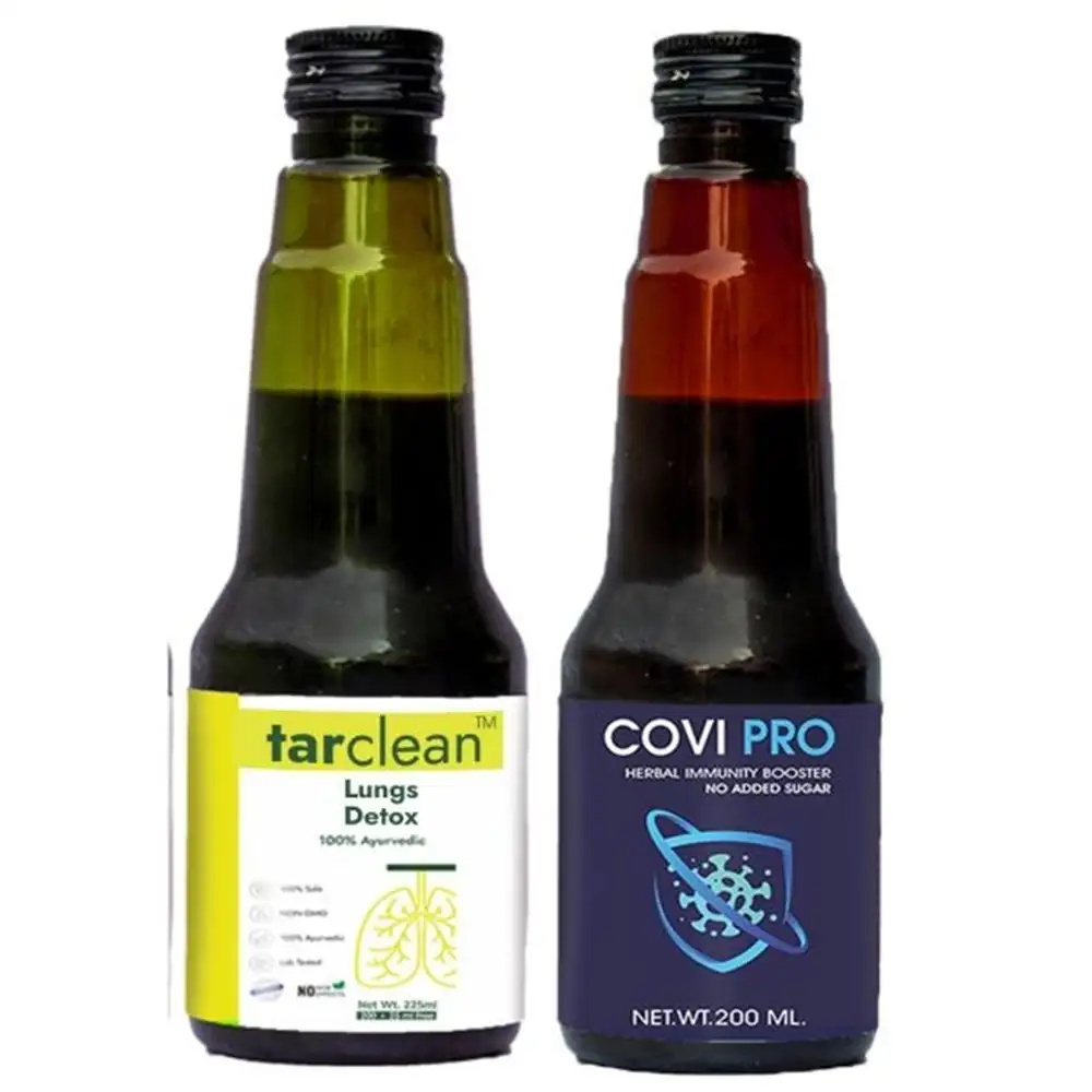 Le-Vanza Food & Herbals Tar Clean Covi Pro Combo,  2 Piece(s)/Pack