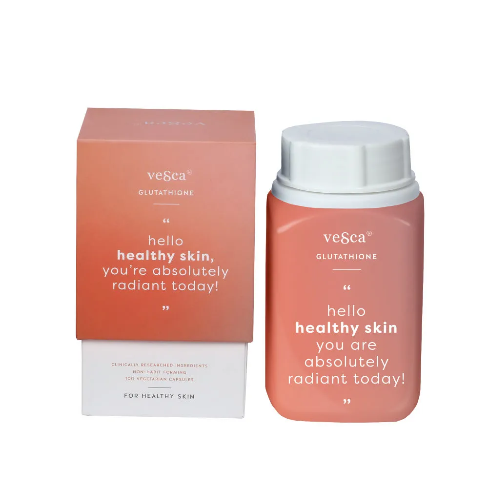 Vesca Glutathione For Healthy & Glowing Skin With Vitamin C, E, & Biotin