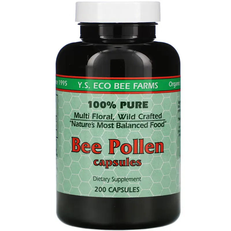 Bee Pollen, 200 Capsules