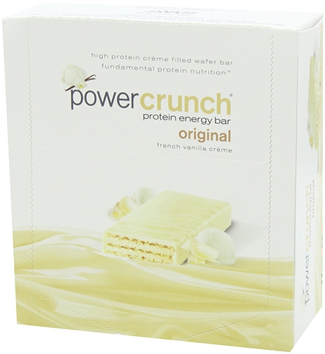 Power Crunch Bars By BNRG, French Vanilla Creme 12/Box