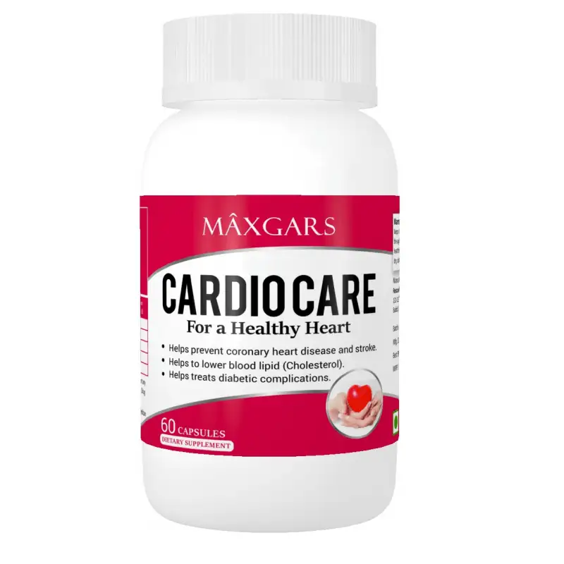 Maxgars Cardio Care,  60 capsules