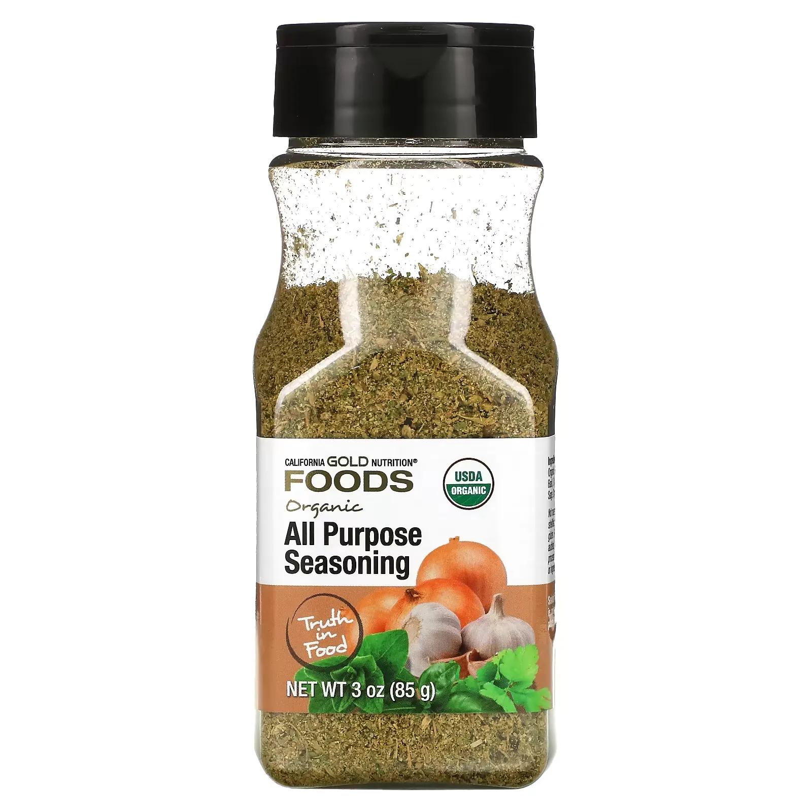 FOODS - Organic All Purpose Seasoning, 3 oz (85 g)