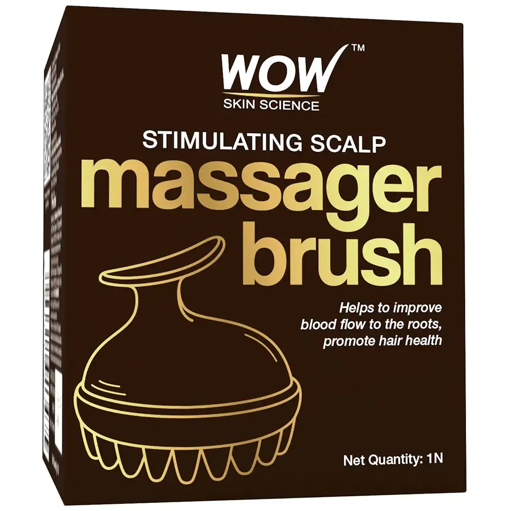 WOW Skin Science Stimulating Scalp Massager Brush,  1 Piece(s)/Pack  Helps to Improve Blood Flow