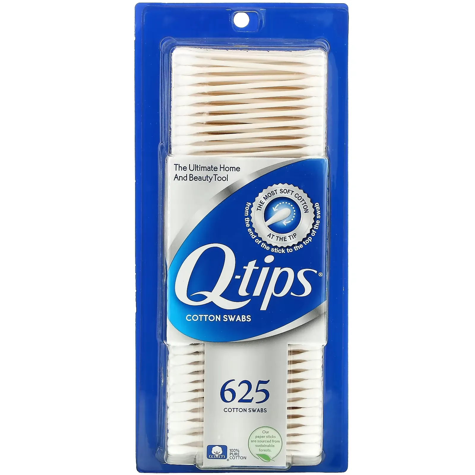 Cotton Swabs, 625 Swabs