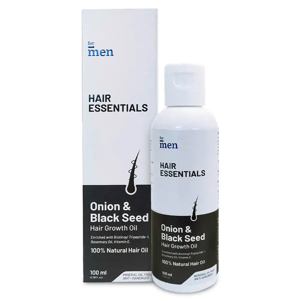 ForMen Onion & Black Seed Hair Growth Oil,  100 ml  for Healthy Hair