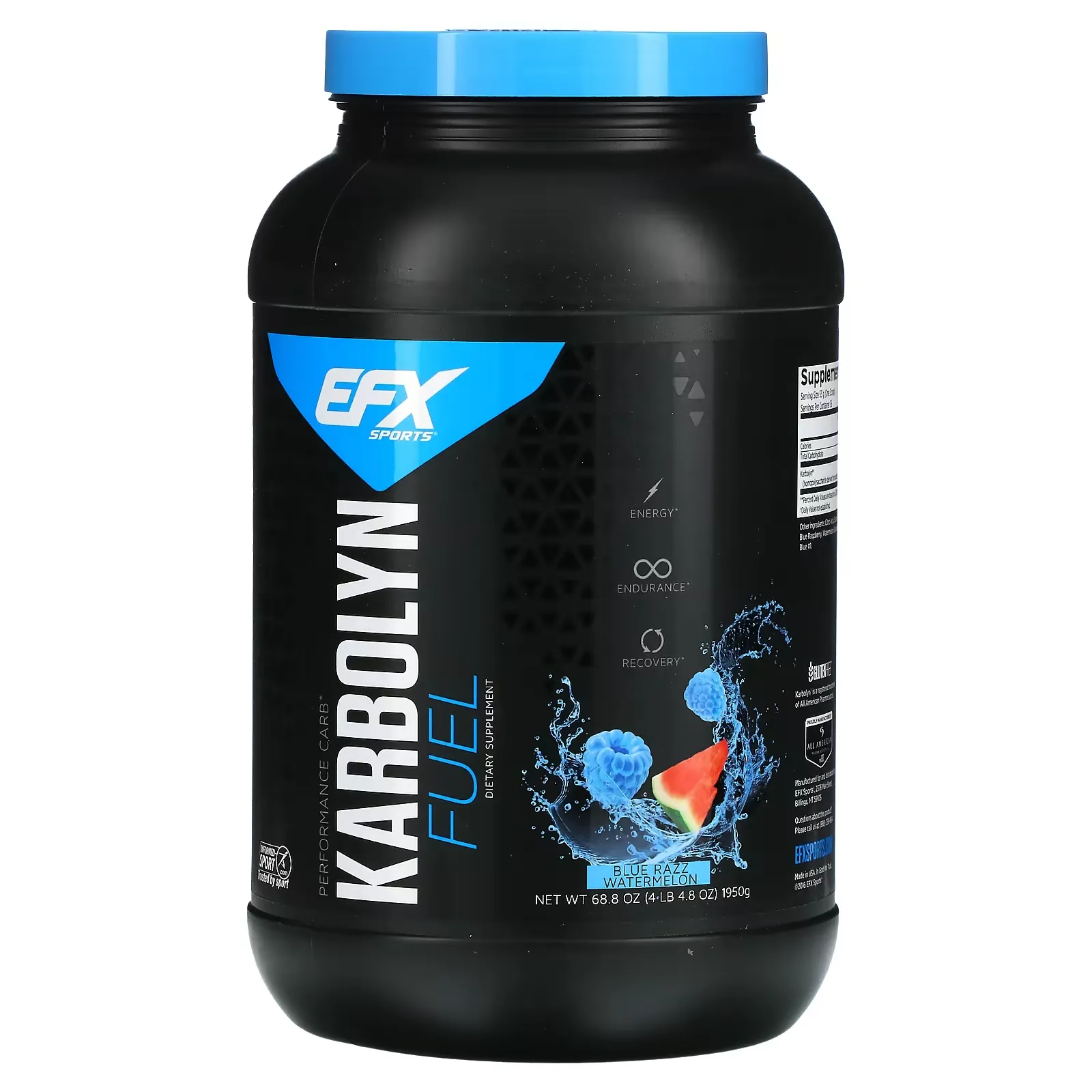 Karbolyn Fuel, Blue Razz Watermelon, 68.8 oz (1,950 g)