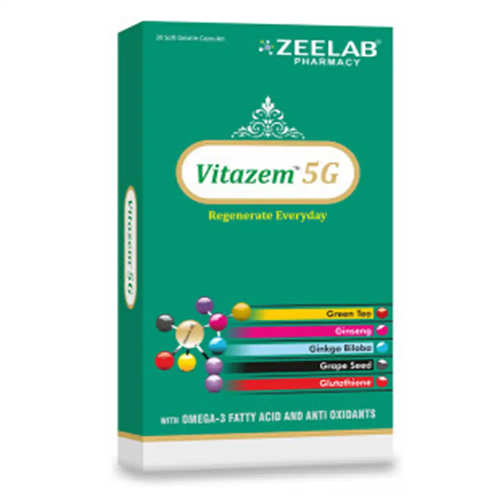 Zeelab Vitazem-5G,  15 softgels