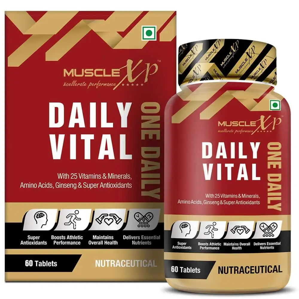 MuscleXP Daily Vital Multi Vitamin,  60 tablet(s)  Unflavoured