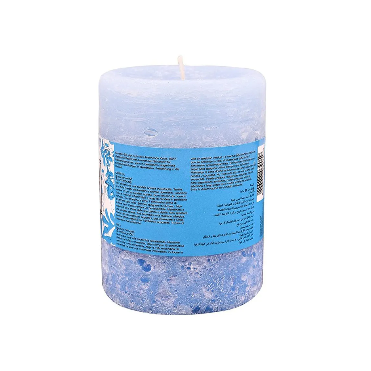 Rosemoore Scented Pillar Candle Blue Oud