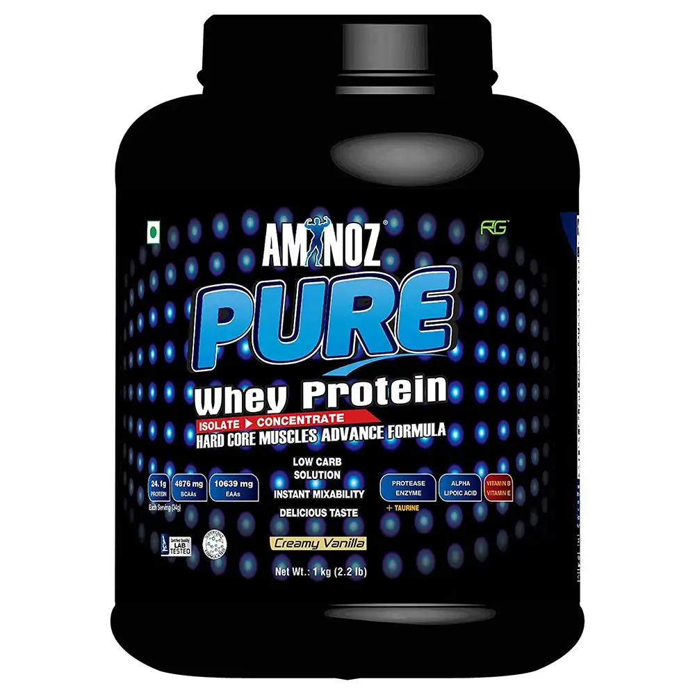 Aminoz Pure Whey Protein,  2.2 lb  Vanilla