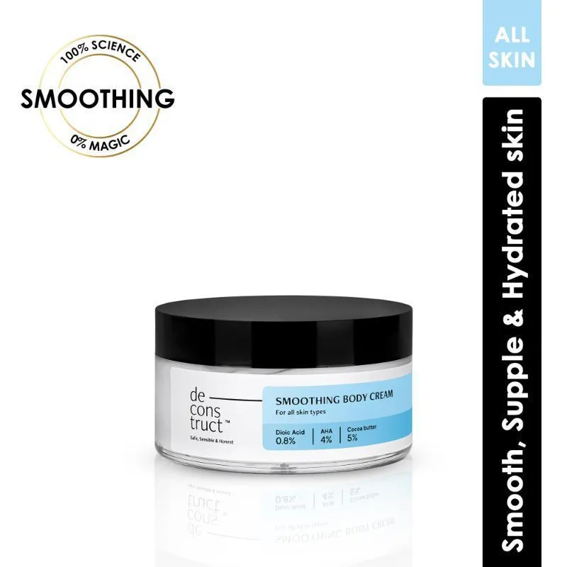 Deconstruct Smoothing Body Cream - 0.8% Dioic Acid + 4% AHA + 5% Cocoa Butter