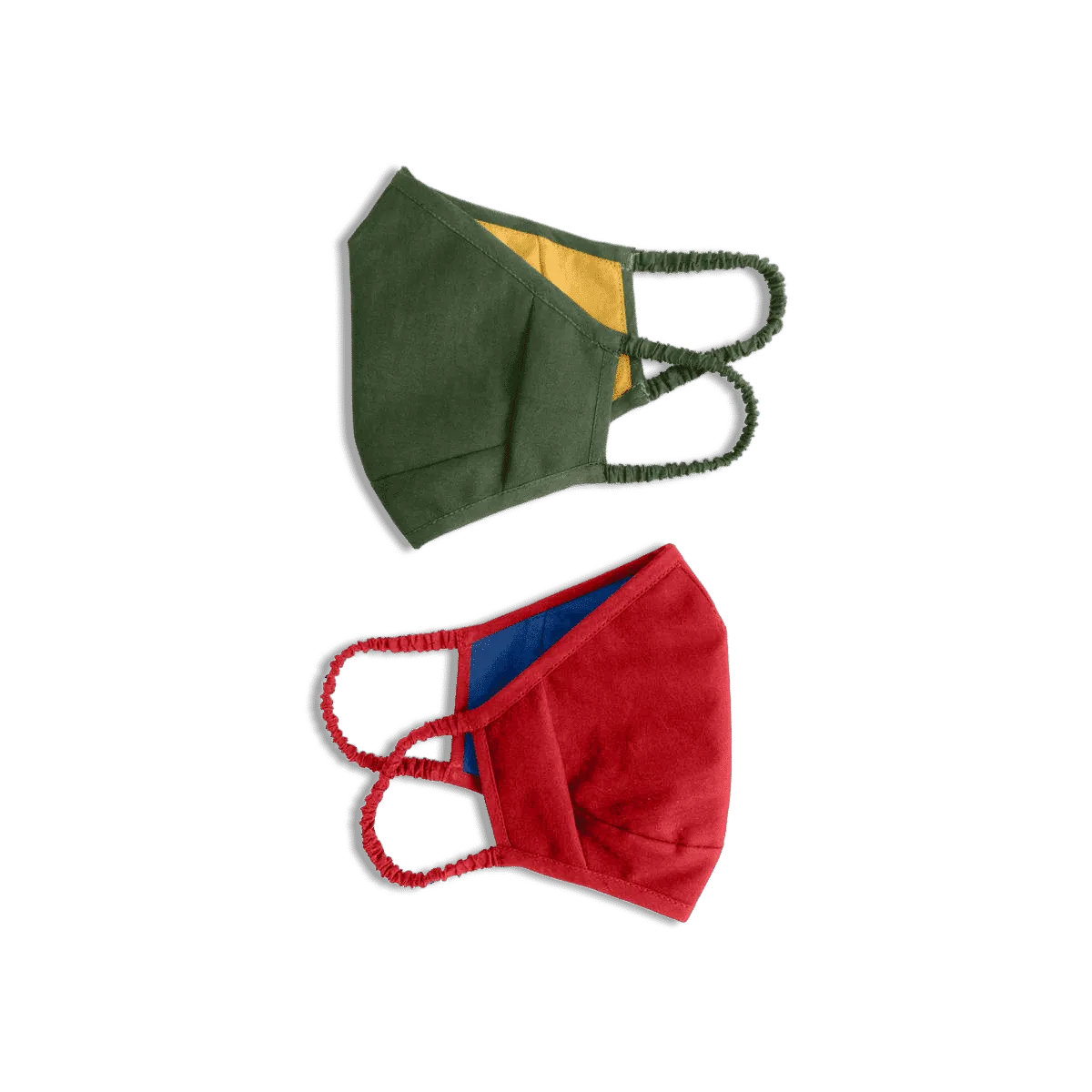 DailyObjects Solids Loop Mask - Set of 2