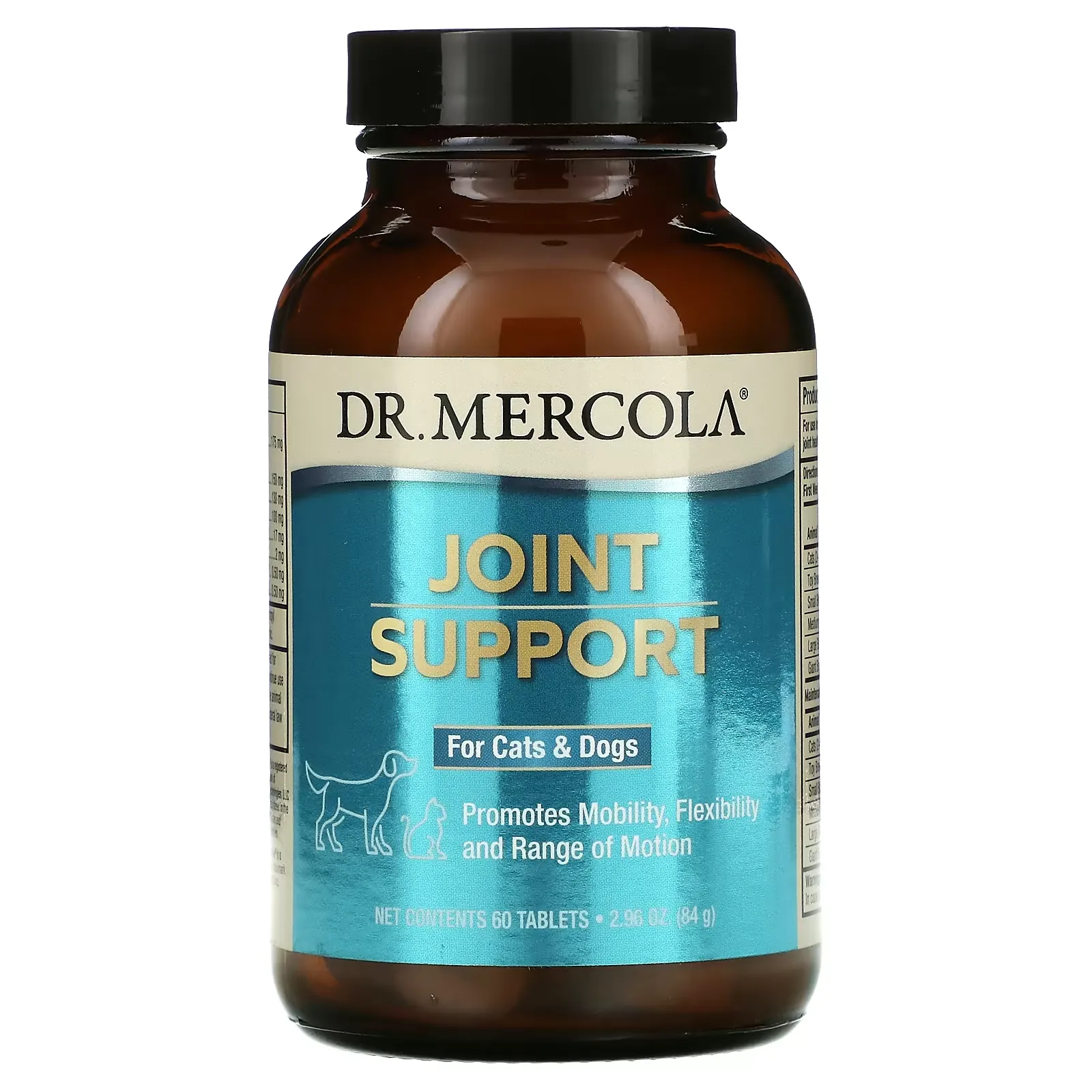 Joint Support, For Cats & Dogs, 60 Tablets, 2.96 oz (84 g)