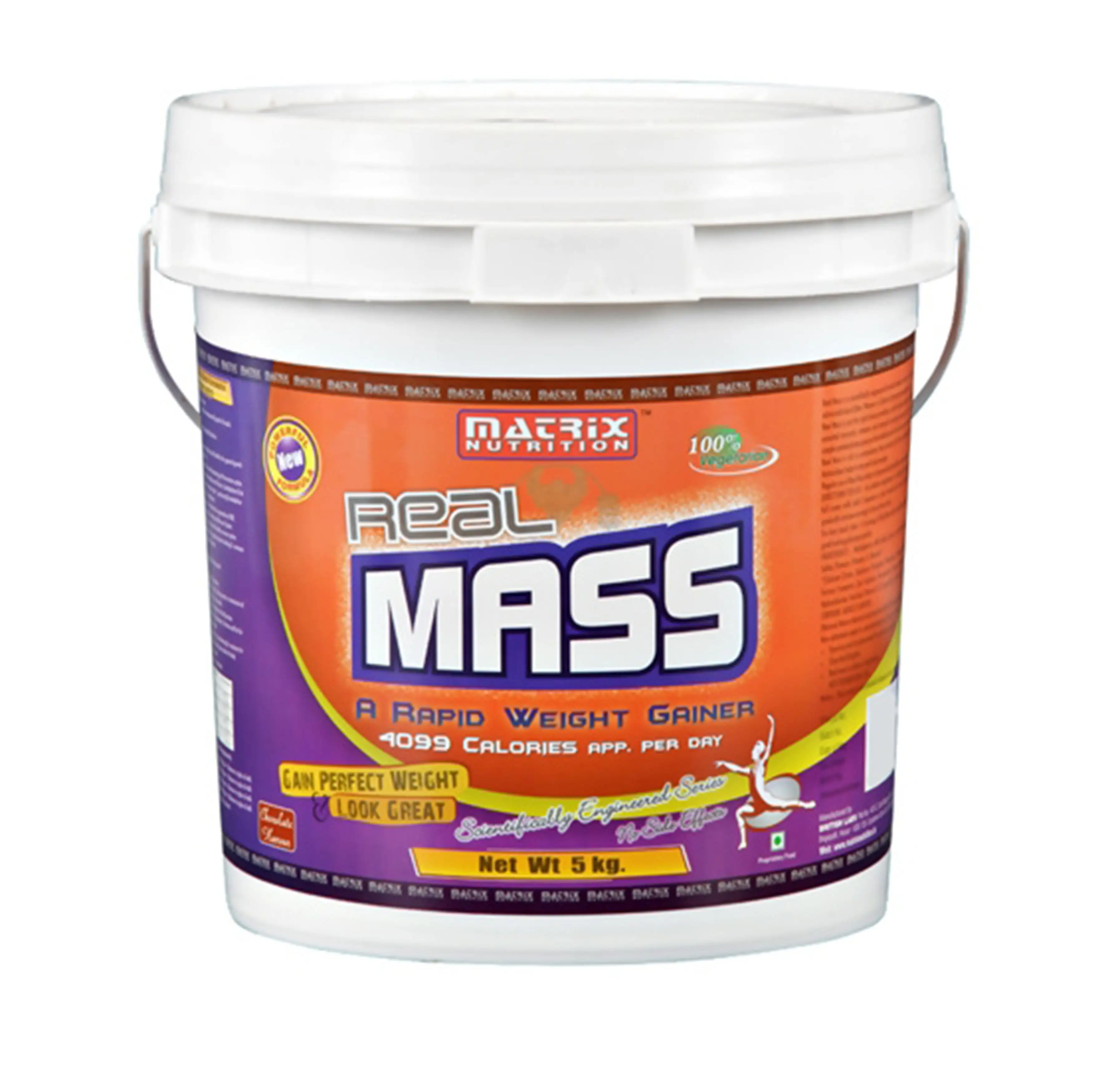 Matrix Nutrition Real Mass,  11 lb  Chocolate