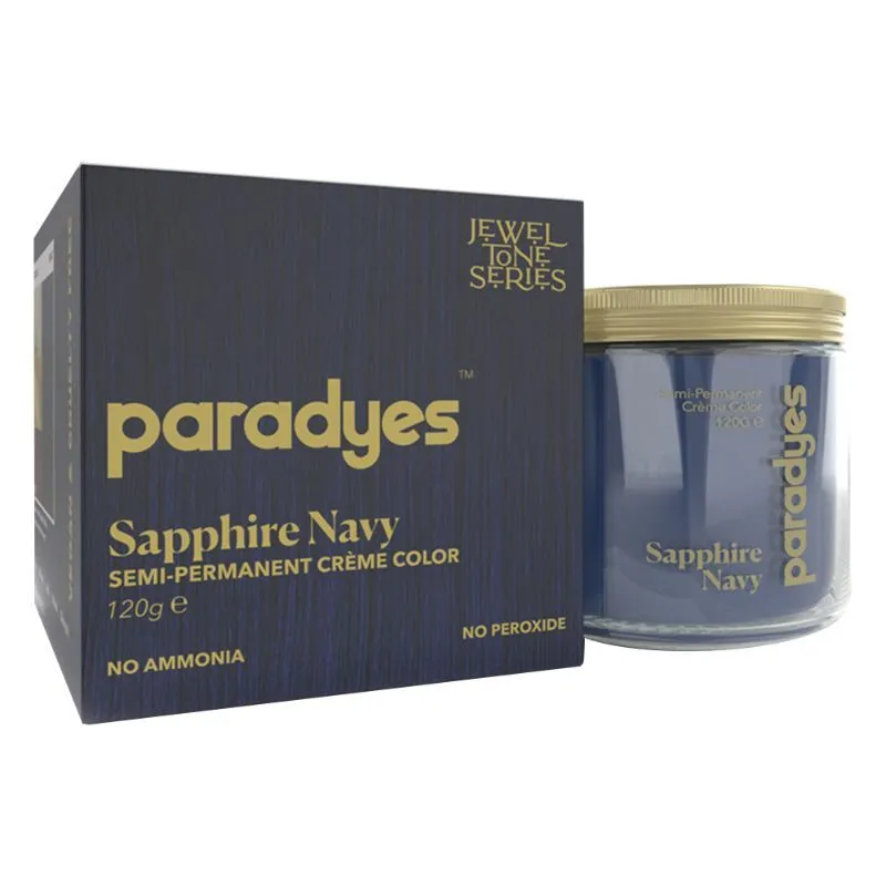 Paradyes Hair Color Jar - Sapphire Navy