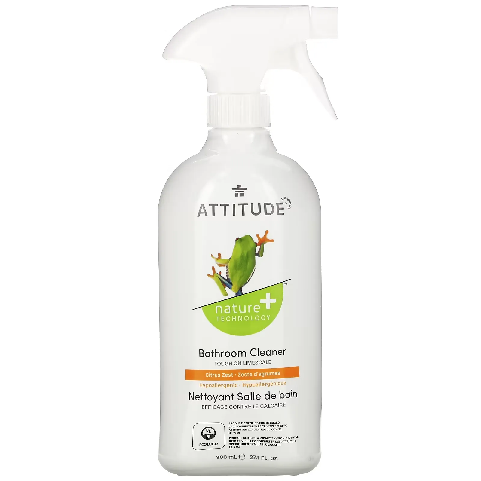 Bathroom Cleaner, Citrus Zest, 27.1 fl oz (800 ml)