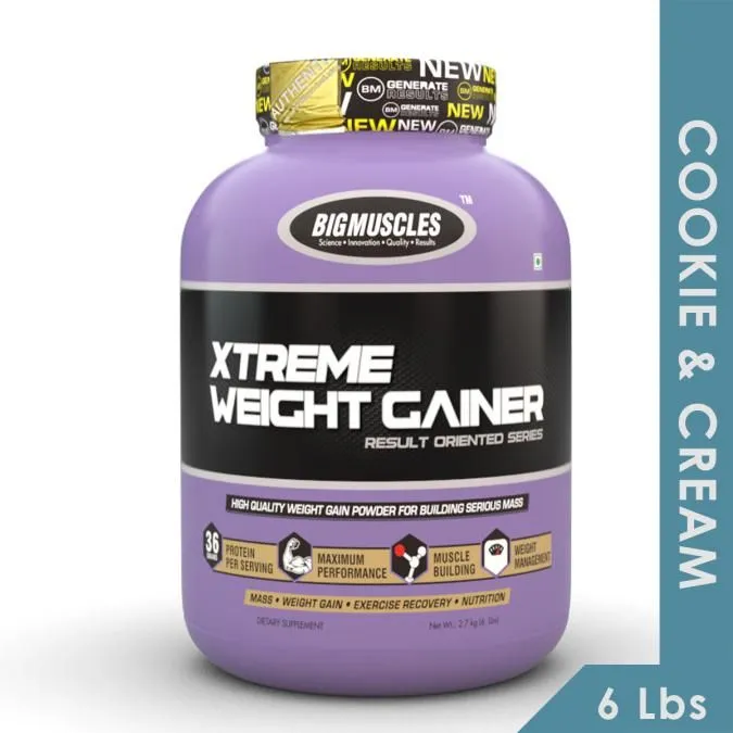 Big Muscles Xtreme Weight Gainer - Cookie & Cream