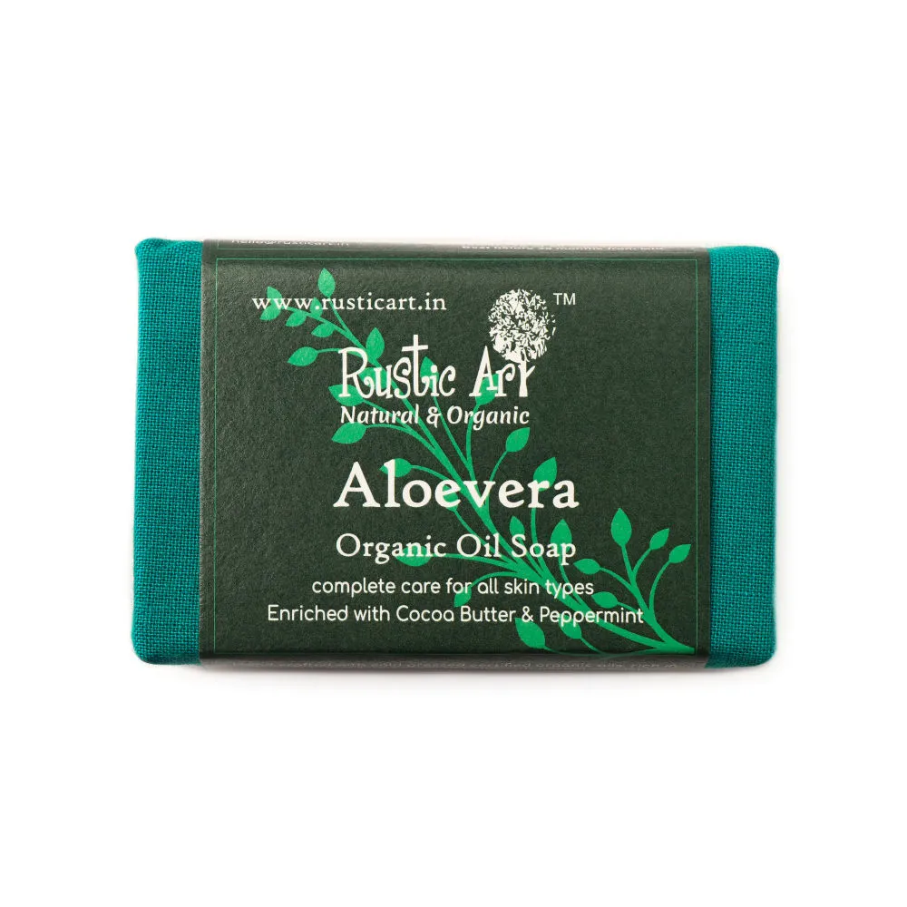 Rustic Art Organic Aloe vera Soap