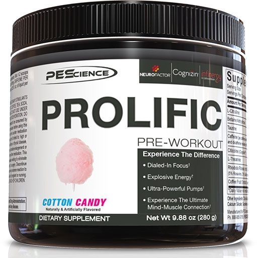 PROLIFIC PRE WORKOUT - COTTON CANDY