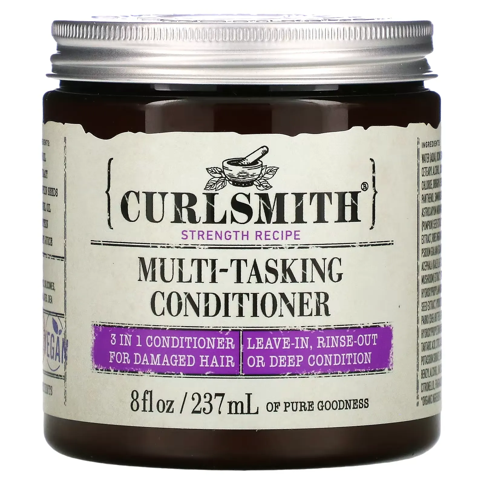 Multi-Tasking 3 In 1 Conditioner,  For Damaged Hair, 8 fl oz (237 ml)