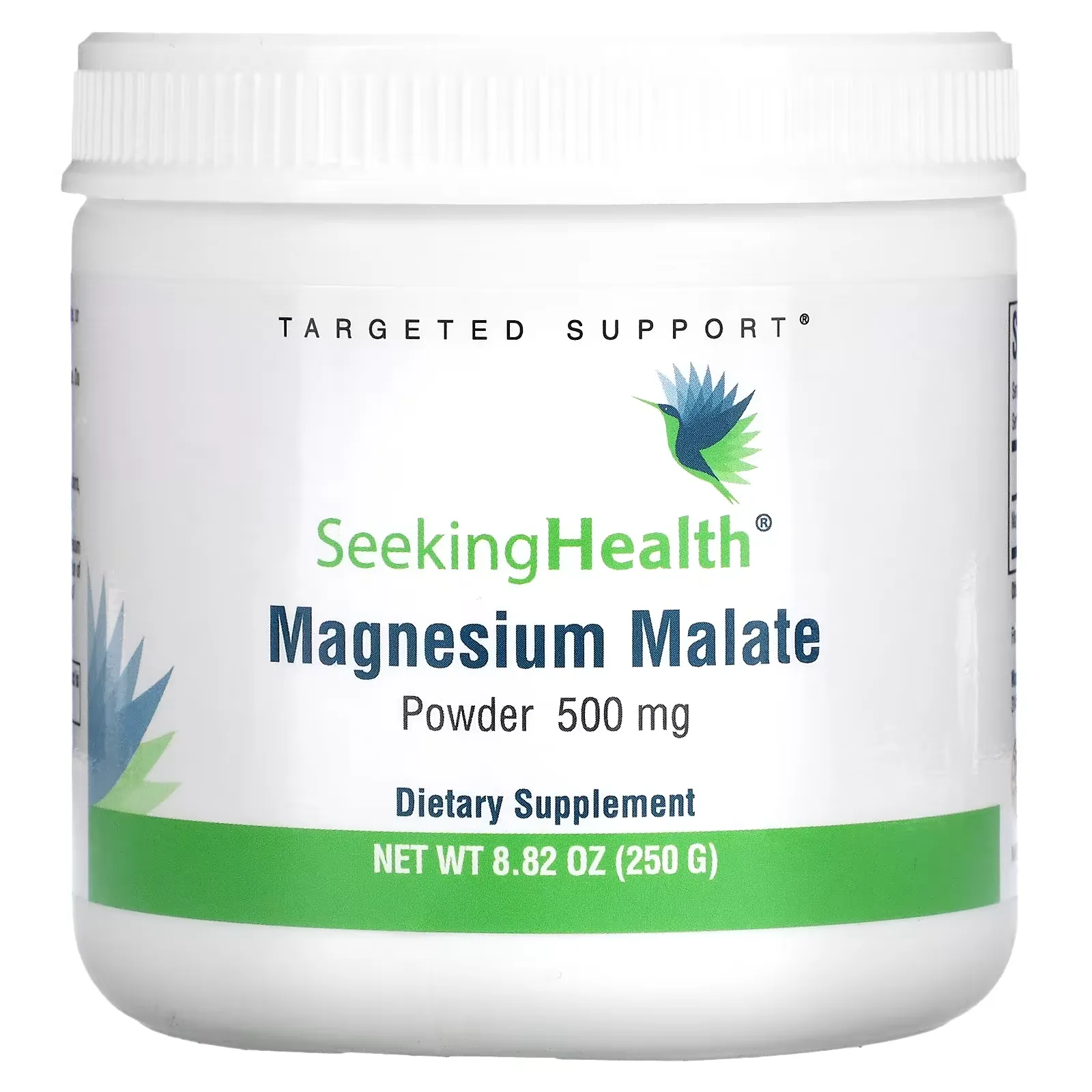 Magnesium Malate Powder, 500 mg, 8.82 oz (250 g)