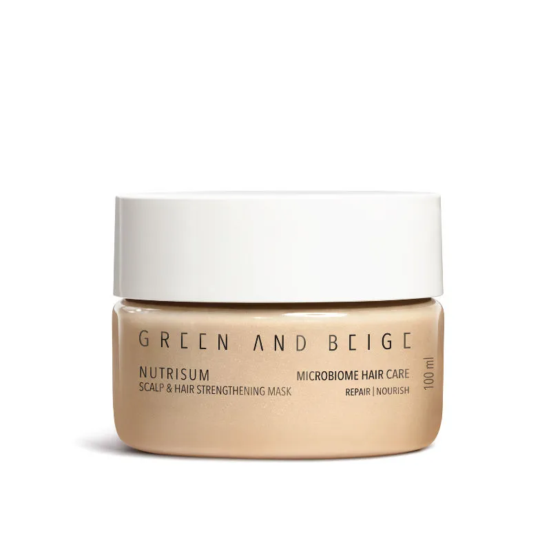 GREEN AND BEIGE Nutrisum Scalp & Hair Strengthening Mask