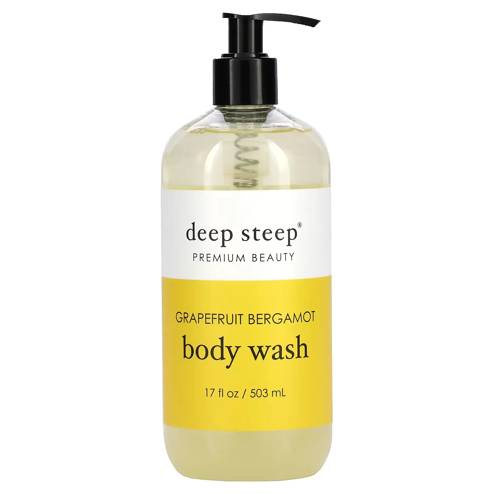 Body Wash, Grapefruit Bergamot, 17 fl oz (503 ml)