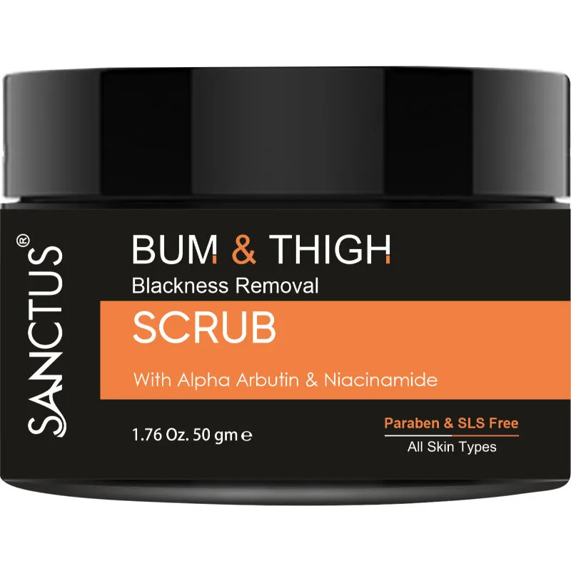 SANCTUS Bum & Thigh Skin Whitening Scrub