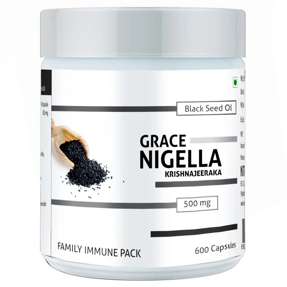 Nutra Grace Grace Nigella Family Pack,  600 capsules