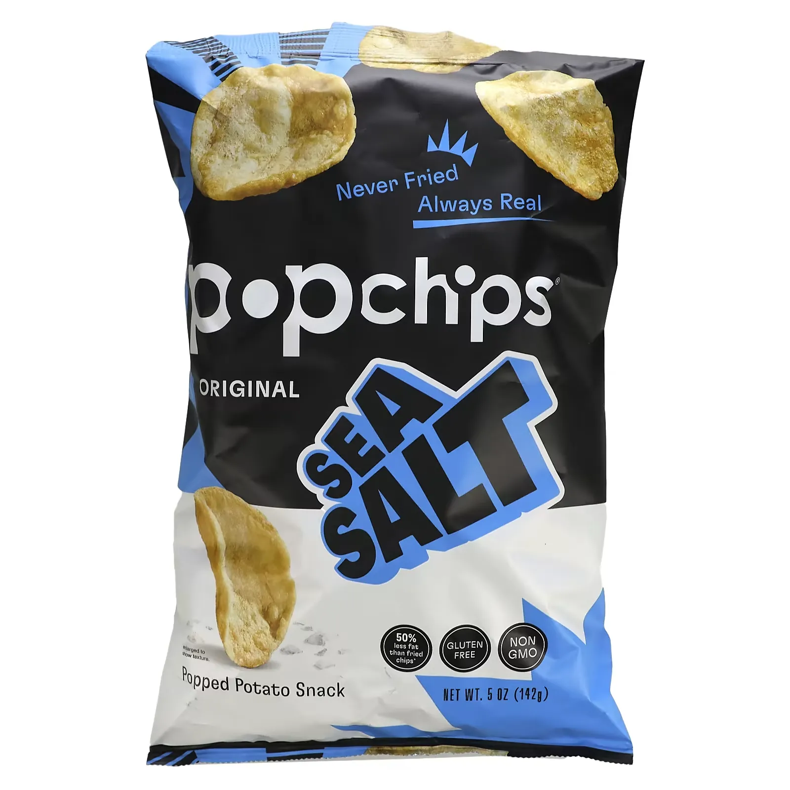 Popped Potato Chips, Sea Salt, 5 oz (142 g)