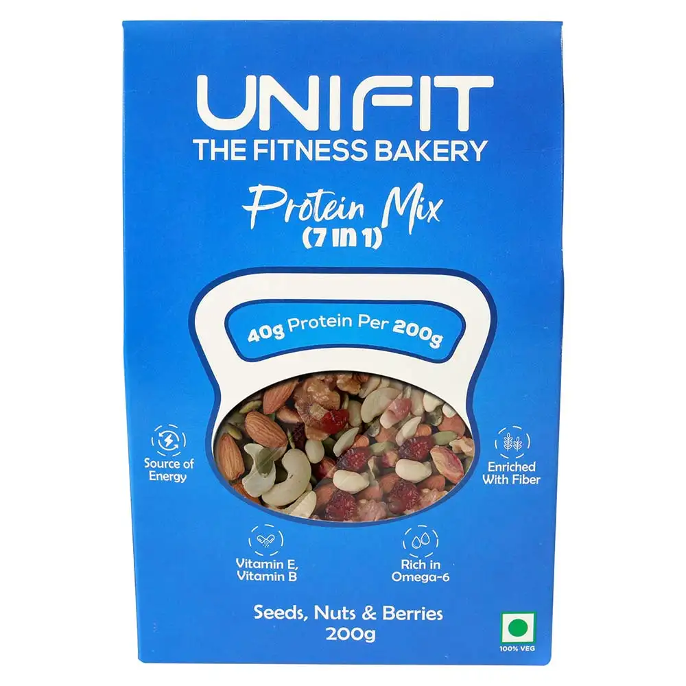 UNIFIT Protein Mix (7 In 1),  Seeds Nuts & Berries  200 g