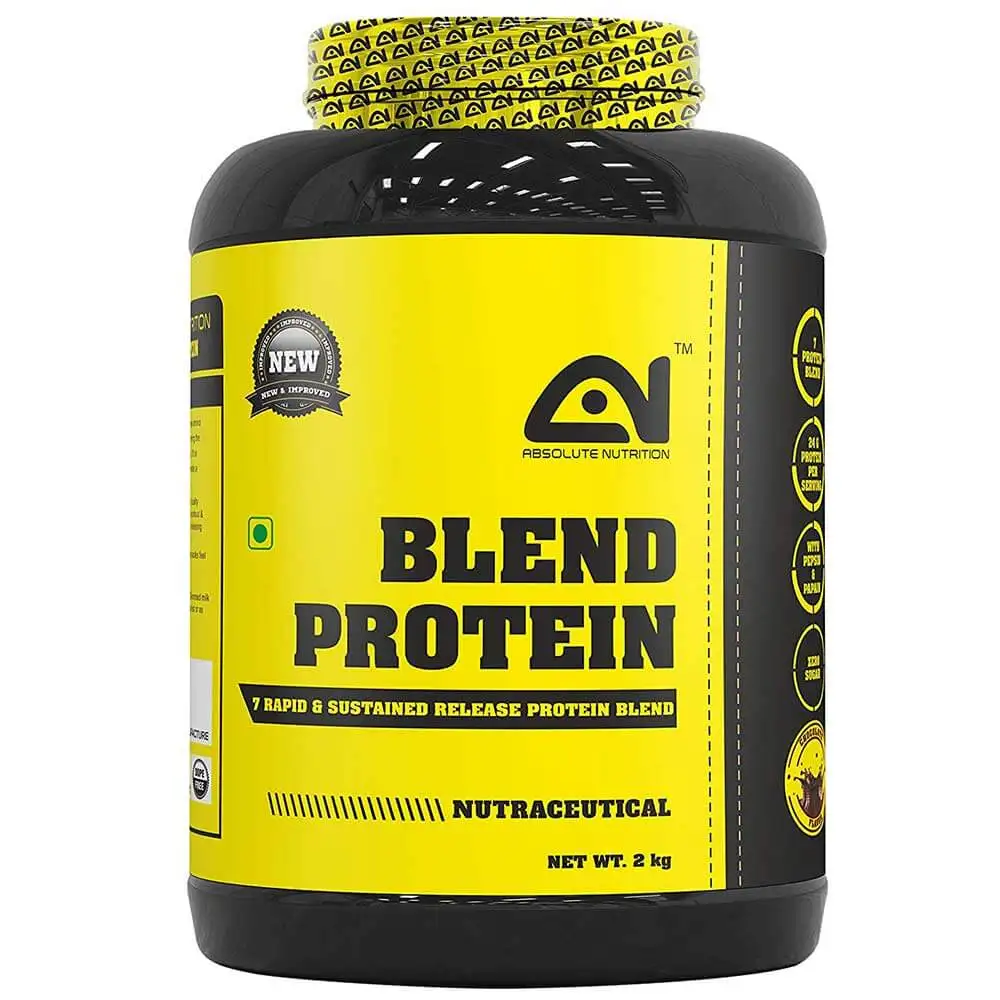 Absolute Nutrition Blend Protein,  4.4 lb  Chocolate