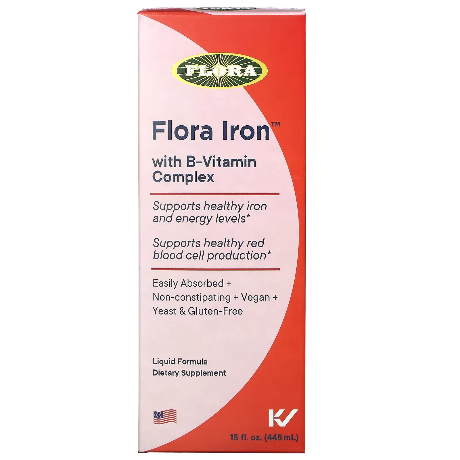 Iron with B-Vitamin Complex, 15 fl oz (445 ml)