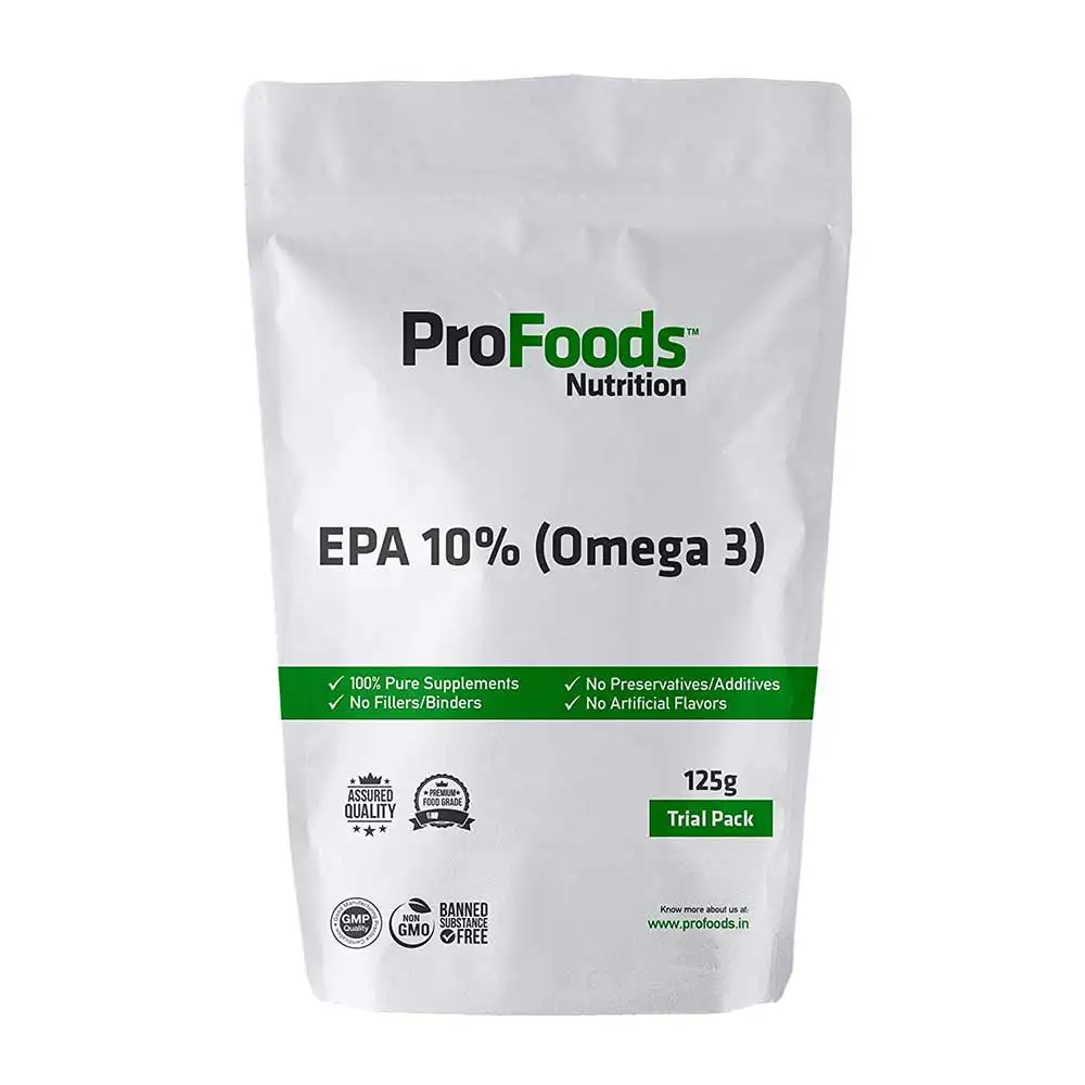 ProFoods EPA 10% (Omega 3) Powder,  125 g  Unflavoured