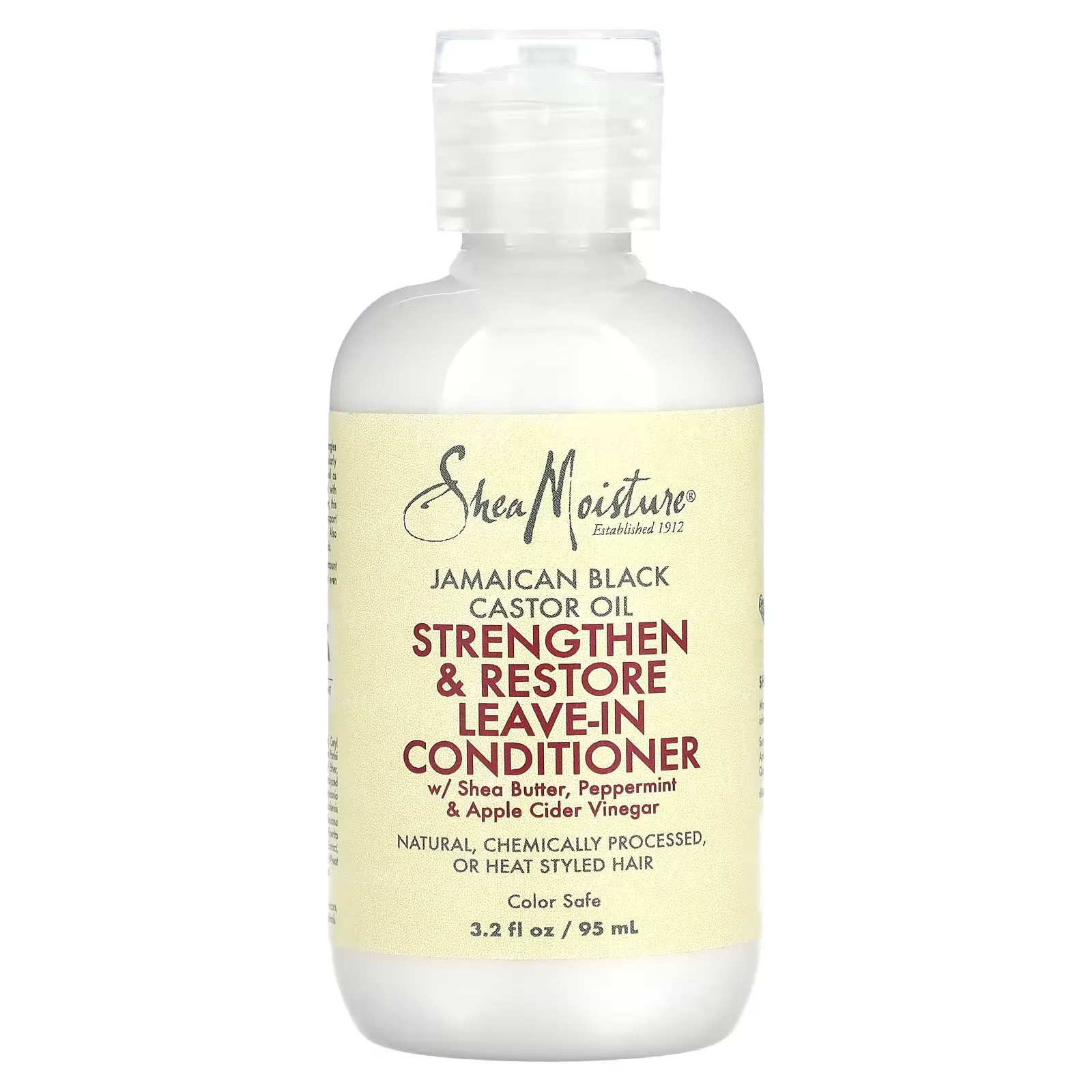 Jamaican Black Castor Oil, Strengthen & Restore Leave-In Conditioner, 3.2 fl oz (54 ml)