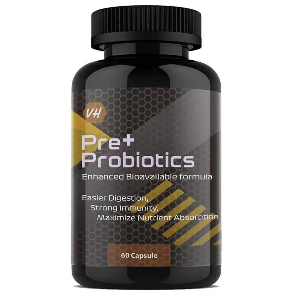 Vitaminhaat Pre+ Probiotics,  60 capsules  Unflavoured