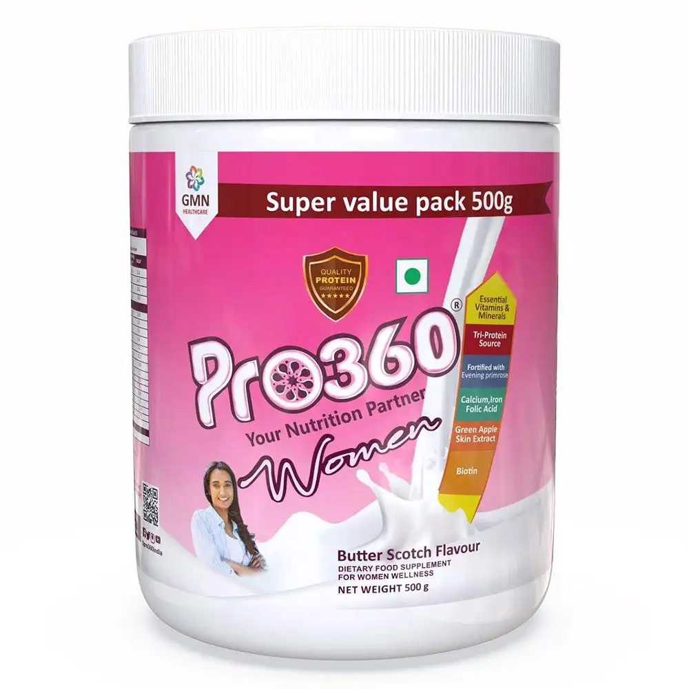 PRO360 Women Nutritional Beverage Mix,  Butter Scotch  1.1 lb